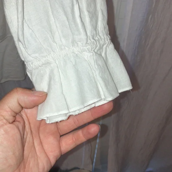 English Factory Ruffles & Lace Blouse - Picture 6 of 13